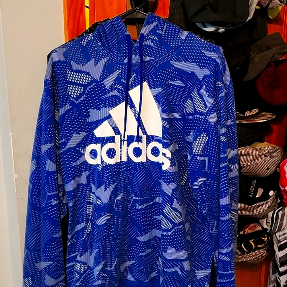 AIDIDAS HOODED SWEATSHIRT